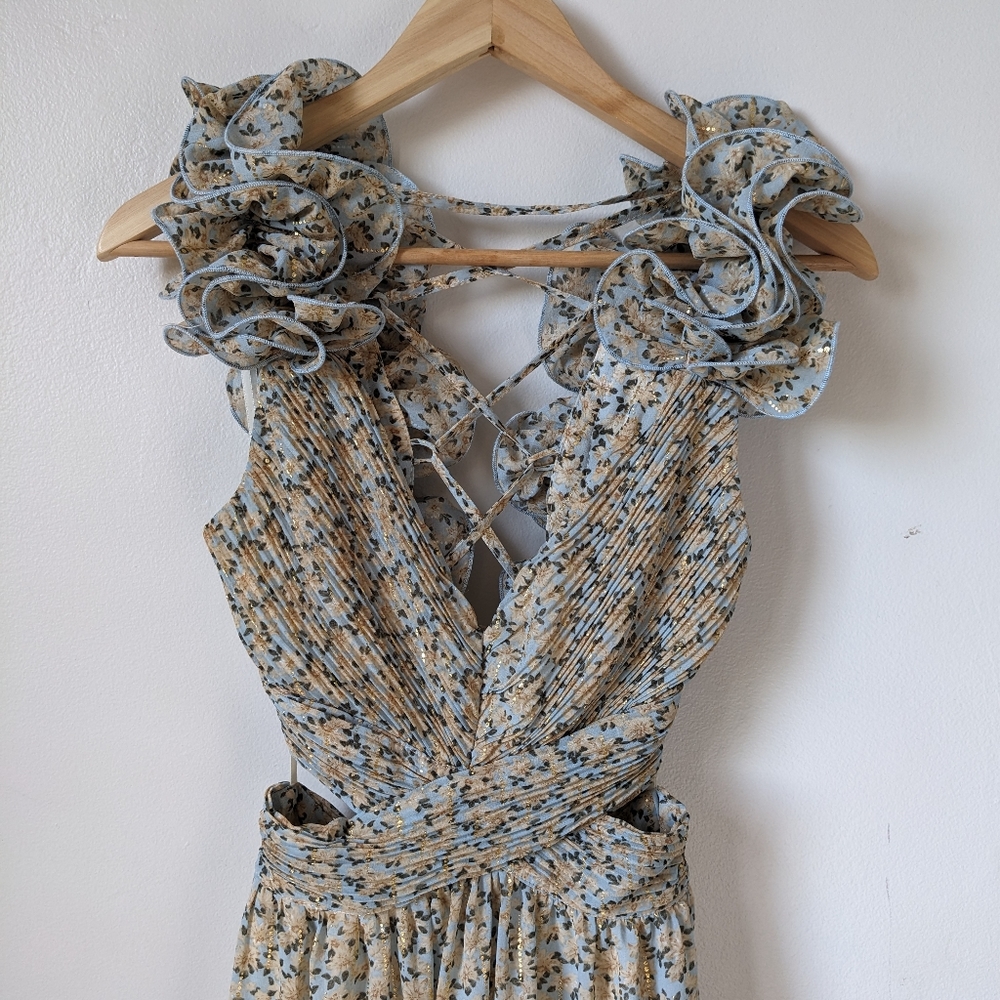 Fate x Nordstrom, Ruffle Maxi Dress